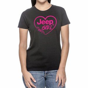JEEP GIRL  T-SHIRT.  COOL WOMEN COTTON SHIRT, BRAND NEW NO USED.